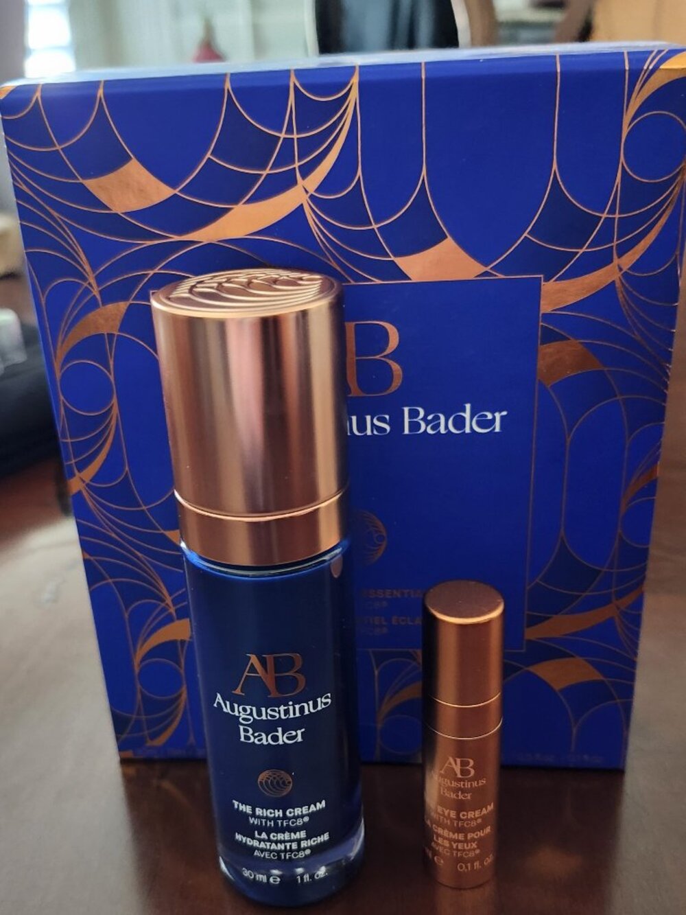 Augustinus Bader The Rich Cream 30ml and The Eye Cream - Travel Size - New